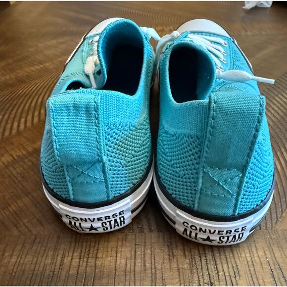 Converse Chuck Taylor All Star Knit Sneakers Harbor Teal 5.5 mens 7.5 womens - Picture 4 of 8